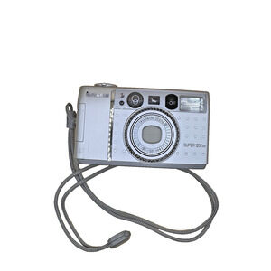 Vintage Fujifilm Super 1200Az 38-120 mm with Case Needs Battery - Untested